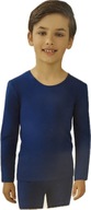 Detské termo tričko Cleve veľkosť 110/116 modré