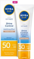 NIVEA SUN Shine Control Zmatňujúci pleťový krém SPF 50, 50 ml