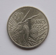 KAMERUN 500 FRANCS 1977 E RZADKA