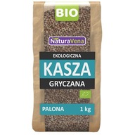 KASZA GRYCZANA PALONA BIO 1 kg - NATURAVENA