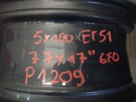 disk disk SEAT 5x100 ET51 7J 17" 6F0