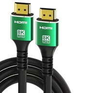 Kabel HDMI 2.1 ULTRA HIGH SPEED UHD 8K 4K 120Hz DO TV PROJEKTORA PREMIUM 3M