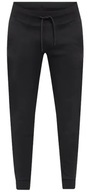 Bawełniane spodnie męskie dresowe HUGO BOSS czarne dresy bawełniane r. M