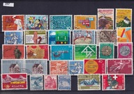 Zestaw znaczków na dużej karcie Szwajcaria