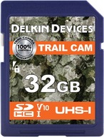 Karta pamięci Delkin Trail Cam SDHC (V10) 32GB