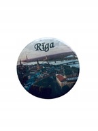 Magnes Magnez lodówkę Riga Ryga Latvia Łotwa