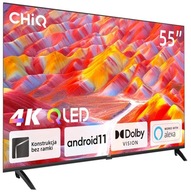 Telewizor ChiQ U55QG7L 55" QLED 4K UHD Google TV Dolby Vision HDR Frameless