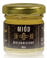 MIÓD WIELOKWIATOWY 40g POLSKI NATURALNY ŚWIEŻY do zestawu