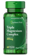 Magnézium Triple Complex 400 mg 60 kapsúl Puritans
