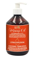 ECOU Cytrusowy olejek do masażu 500 ml