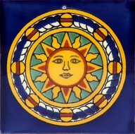 Obklady Kuchynské Dlaždice Mexické 30 ks vzor Slnko - Vinita