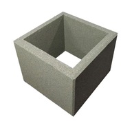 Gazony kwadratowe 50x50x30 Donice betonowe