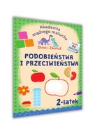 AKADEMIA MĄDREGO MALUCHA 2-LATEK PODOBIEŃSTWA I PRZECIWIEŃSTWA 80 naklejek