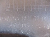 bumper rear part rear MERCEDES GLX W253 X253 AMG