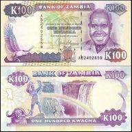 ZAMBIA, 100 KWACHA (1991) Pick 34a