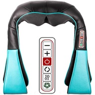 MASAŻER SHIATSU 3D DO PLECÓW CIAŁA STÓP KARKU SZYI PODGRZEWANY 230V 12V 2w1