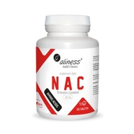 NAC N-Acetyl-L-Cysteine 190 mg (1/2 tab) x 100 tab Aliness