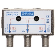 Anténna výhybka ZWR-210DC FM-VHF/UHF Telmor