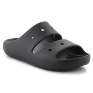 Czarne Syntetyk Buty Męskie Klapki Crocs r.45