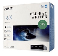 Nagrywarka Blu-ray wewnętrzna Asus BW-16D1HT z oprogramowaniem