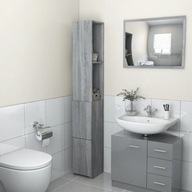 Kúpeľňová skrinka šedá dub sonoma 25x26,5x170 cm