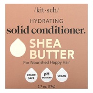 Kitsch, Hydrating Solid Conditioner Bar, Shea Butter, Sugared Amber & Shea,