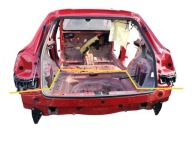rear panel rear sump MERCEDES GLA X156 (2013-2019) KOD LAKIERU 589