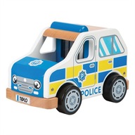 Drevené policajné auto Tidlo