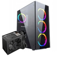 Obudowa PC Fornax 1500RGB GAMING 4x RGB + ZASILACZ ATX 80+Bronze 600W