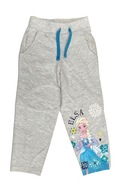 FROZEN DISNEY spodnie dresowe dresy SZARE *92-98