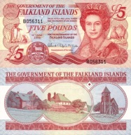 # FALKLAND-SZIGETEK - 5 FONT - 2005 - P-17 - UNC