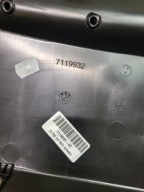PANEL OPARCIA sedačka obal skříňka spolujezdce síťka PLECY BMW 1 E87 E81 E82 OE