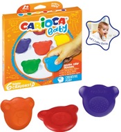 Kredki świecowe Misiaki Baby Carioca dla dzieci 6 kolorów