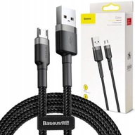 BASEUS MOCNY KABEL PRZEWÓD USB-A USB TYPU MICRO SZYBKIE ŁADOWANIE QC 2A 3M