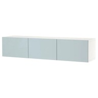 IKEA BESTA TV skrinka Selsviken modrá 180x42x38