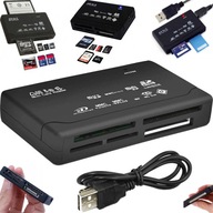 SZYBKI UNIWERSALNY CZYTNIK KART PAMIĘCI USB SD SDHC SDXC MICRO MS CF XD M2