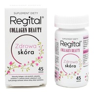 Regital Collagen Beauty Zdrowa Skóra kolagen z ryb morskich 45 tabletek