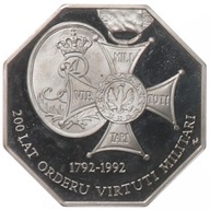 50 000zł - 200 Lat Orderu Virtuti Militari - 1992r