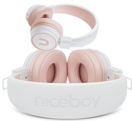 Niceboy HIVE Joy 3 sakura Bezprzewodowe słuchawki bluetooth Mikrofon AAC