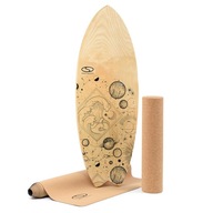 Sada Balance Board doska + valček + podložka SMJ sport YG027