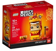 LEGO BRICKHEADZ 40540 CHŁOPAK TAŃCZĄCY TANIEC LWA