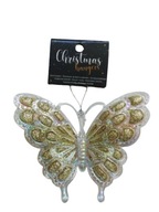 Ozdoba choinkowa Motyl Christmas hangers 12x10 cm