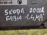 SKODA FABIA e 1.4 MPI Centralina Motore 047906033K