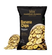 MADRAS MUNCH banánové chipsy s korením