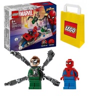 LEGO MARVEL SUPER HEROES SPIDER-MAN VS DOC OCK POŚCIG NA MOTOCYKLU 76275