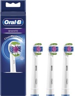 3x Końcówki do Szczoteczki Elektrycznej Braun Oral-B 3D White Wybielające