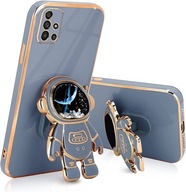 ETUI ASTRONAUT DO SAMSUNG A51 5G SILIKON + SZKŁO