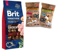 BRIT Premium By Nature Adult Large L 15kg Chicken