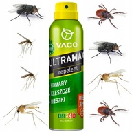 SPREJ PROTI KOMÁROM A KLIEŠTE ODPUDZOVAČ KOMÁROV 170ml ULTRAMAX VACO