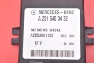 control unit module springing A2515450432 MERCEDES E-KLASA W211 1.8 compressor;